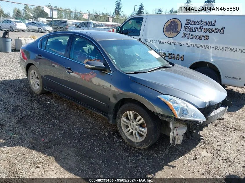 2010 Nissan Altima 2.5 S VIN: 1N4AL2AP4AN465880 Lot: 40775430