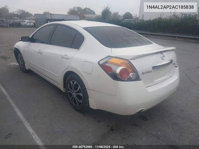 1N4AL2AP2AC185838 2010 Nissan Altima 2.5 S