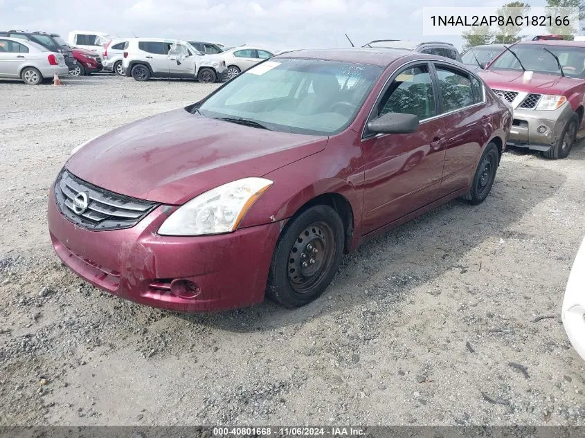 2010 Nissan Altima 2.5 S VIN: 1N4AL2AP8AC182166 Lot: 40801668