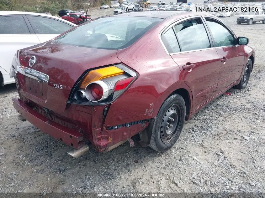 2010 Nissan Altima 2.5 S VIN: 1N4AL2AP8AC182166 Lot: 40801668