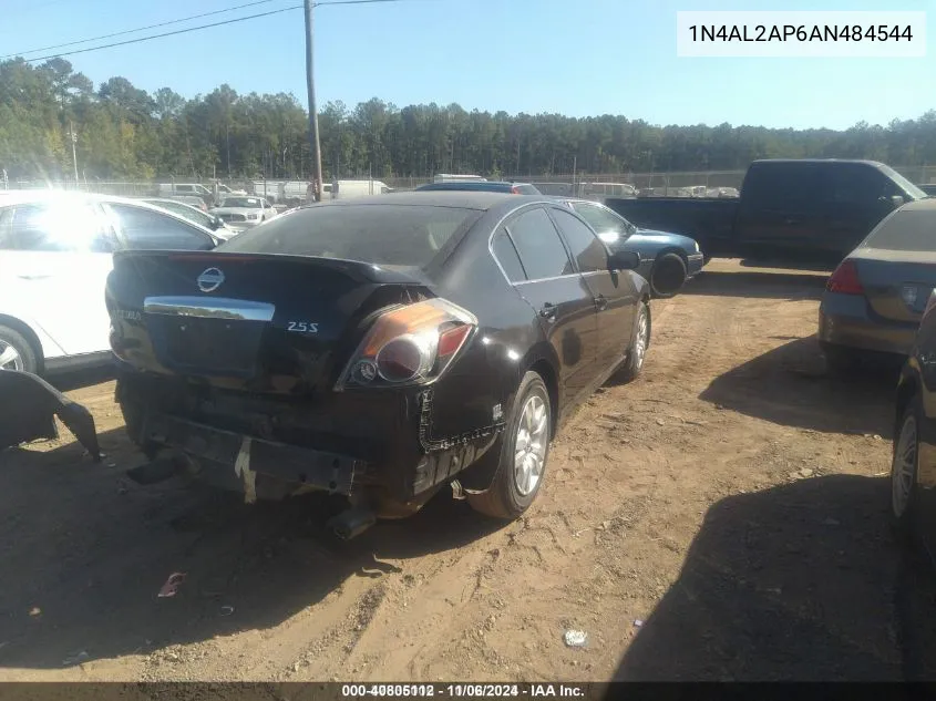 2010 Nissan Altima 2.5 S VIN: 1N4AL2AP6AN484544 Lot: 40805112