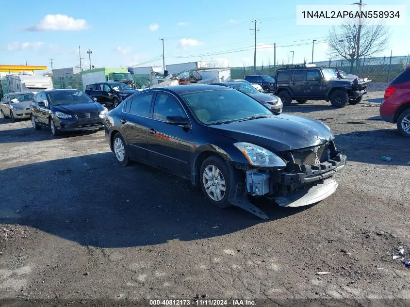 2010 Nissan Altima 2.5 S VIN: 1N4AL2AP6AN558934 Lot: 40812173