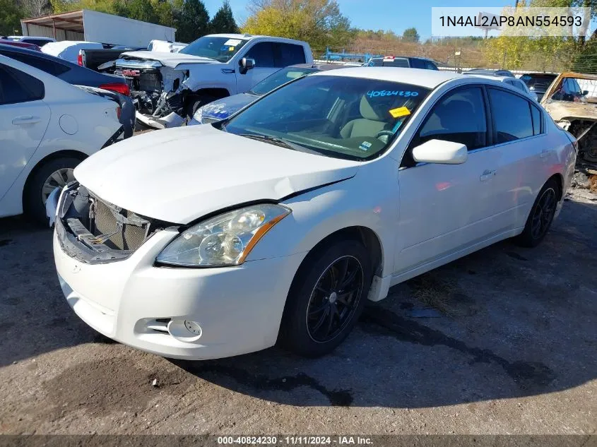 2010 Nissan Altima 2.5 S VIN: 1N4AL2AP8AN554593 Lot: 40824230