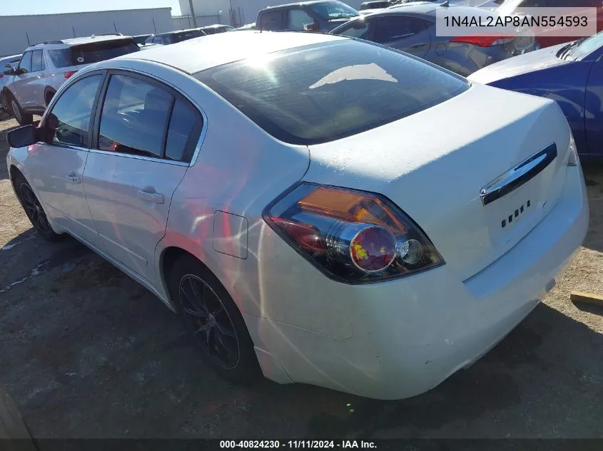 2010 Nissan Altima 2.5 S VIN: 1N4AL2AP8AN554593 Lot: 40824230