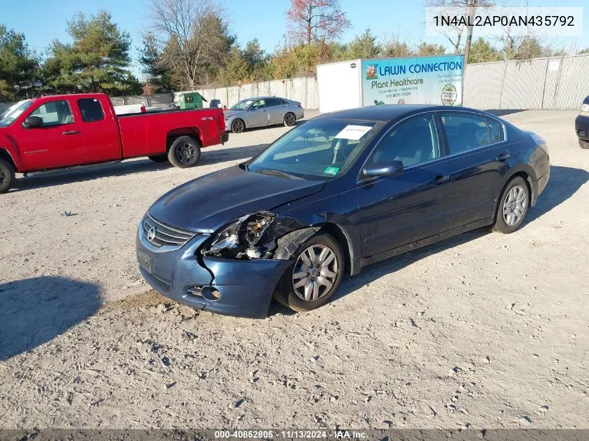 1N4AL2AP0AN435792 2010 Nissan Altima 2.5 S