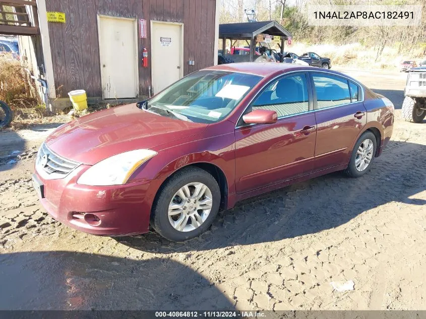 2010 Nissan Altima 2.5 S VIN: 1N4AL2AP8AC182491 Lot: 40864812