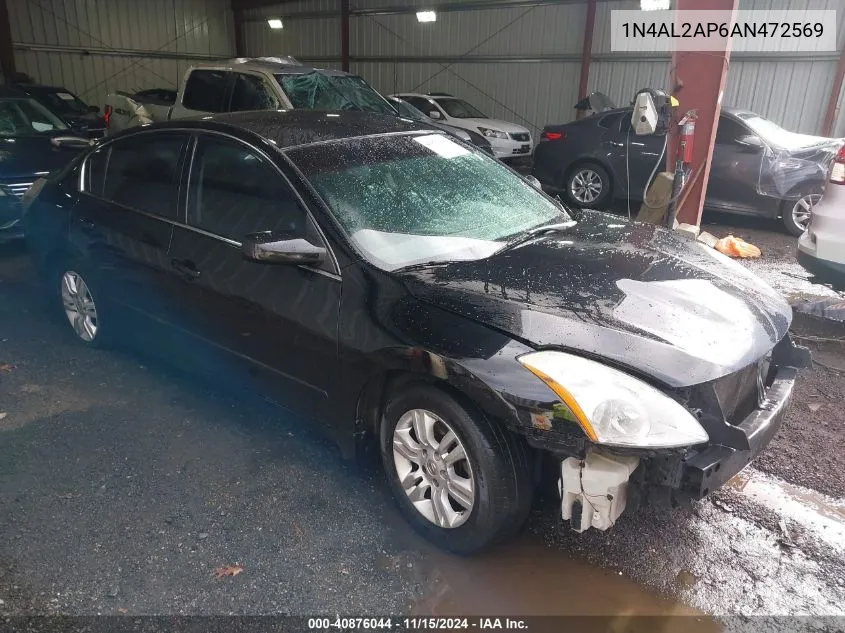 2010 Nissan Altima 2.5 S VIN: 1N4AL2AP6AN472569 Lot: 40876044