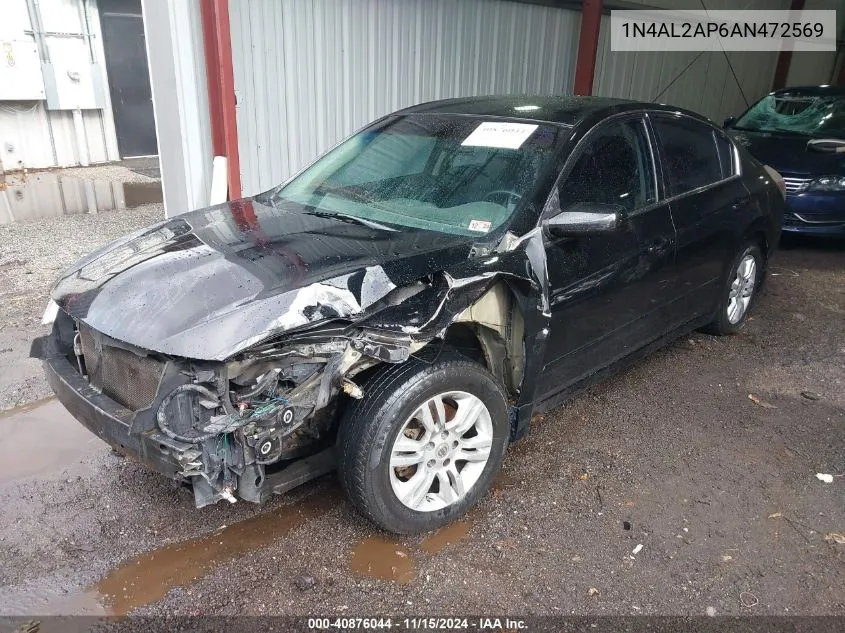 2010 Nissan Altima 2.5 S VIN: 1N4AL2AP6AN472569 Lot: 40876044