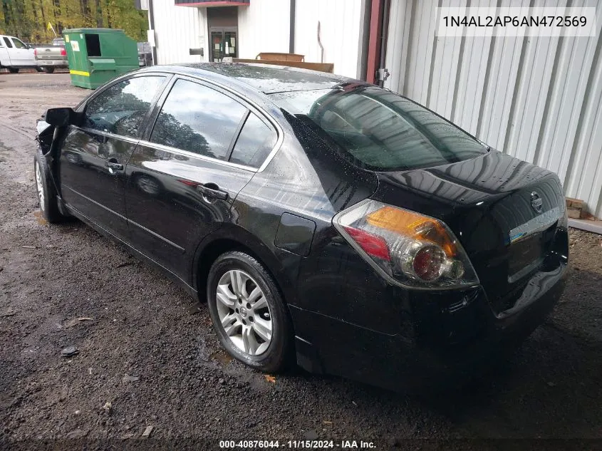 2010 Nissan Altima 2.5 S VIN: 1N4AL2AP6AN472569 Lot: 40876044