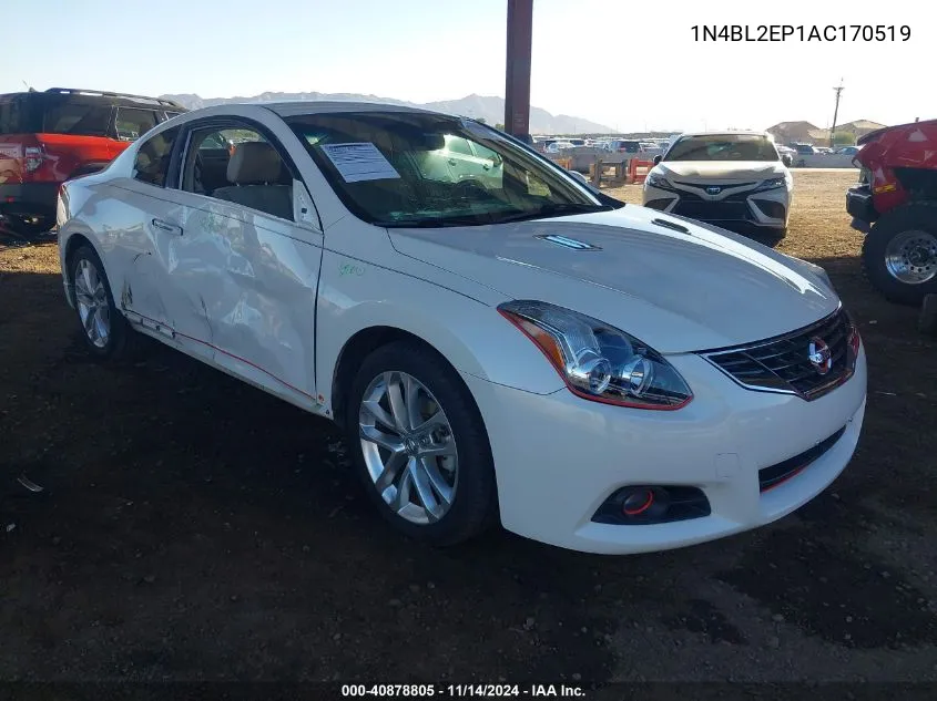 1N4BL2EP1AC170519 2010 Nissan Altima 3.5 Sr