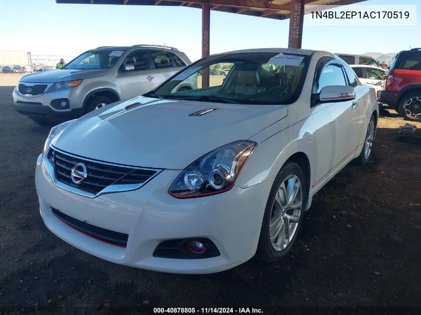 1N4BL2EP1AC170519 2010 Nissan Altima 3.5 Sr