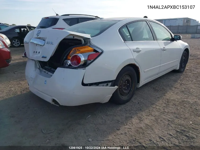 1N4AL2APXBC153107 2011 Nissan Altima