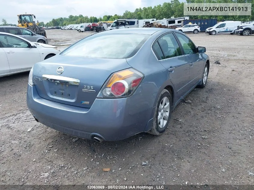 1N4AL2APXBC141913 2011 Nissan Altima S