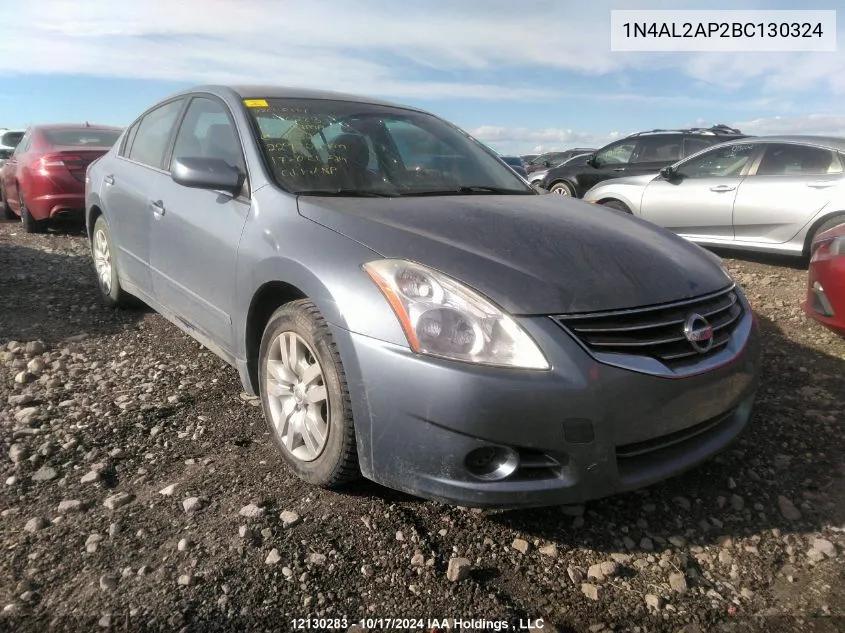 2011 Nissan Altima S VIN: 1N4AL2AP2BC130324 Lot: 12130283