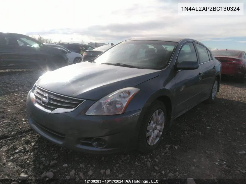 2011 Nissan Altima S VIN: 1N4AL2AP2BC130324 Lot: 12130283