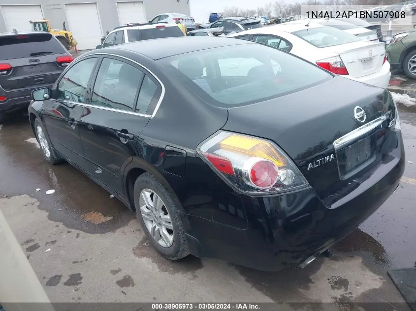 2011 Nissan Altima 2.5 S VIN: 1N4AL2AP1BN507908 Lot: 38905973