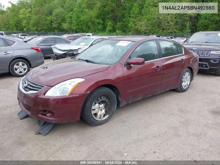 2011 Nissan Altima 2.5 S VIN: 1N4AL2AP5BN492880 Lot: 39256581