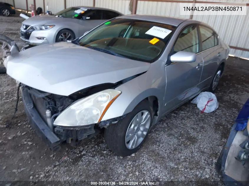 1N4AL2AP3BN450871 2011 Nissan Altima 2.5 S