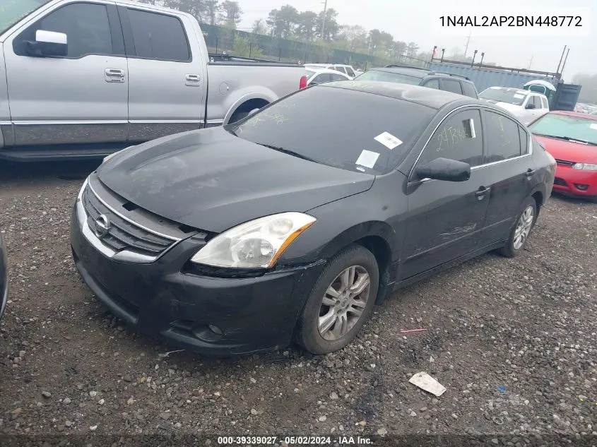 1N4AL2AP2BN448772 2011 Nissan Altima 2.5 S