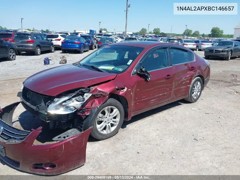 1N4AL2APXBC146657 2011 Nissan Altima 2.5 S