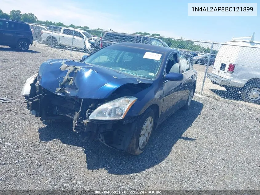 2011 Nissan Altima 2.5 S VIN: 1N4AL2AP8BC121899 Lot: 39465921