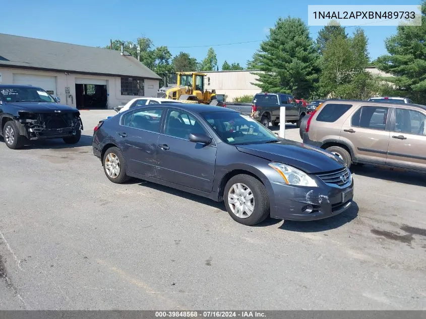 2011 Nissan Altima 2.5 S VIN: 1N4AL2APXBN489733 Lot: 39848568