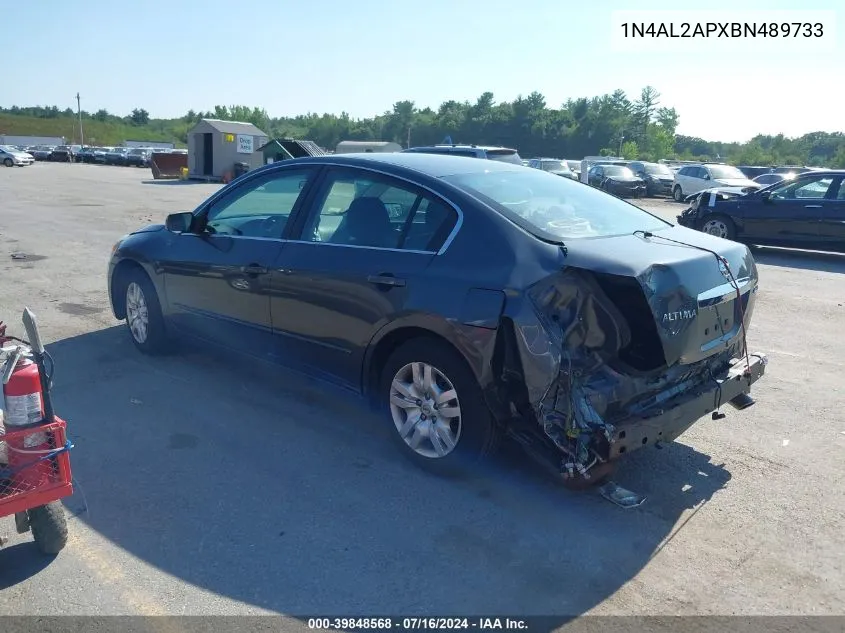 2011 Nissan Altima 2.5 S VIN: 1N4AL2APXBN489733 Lot: 39848568