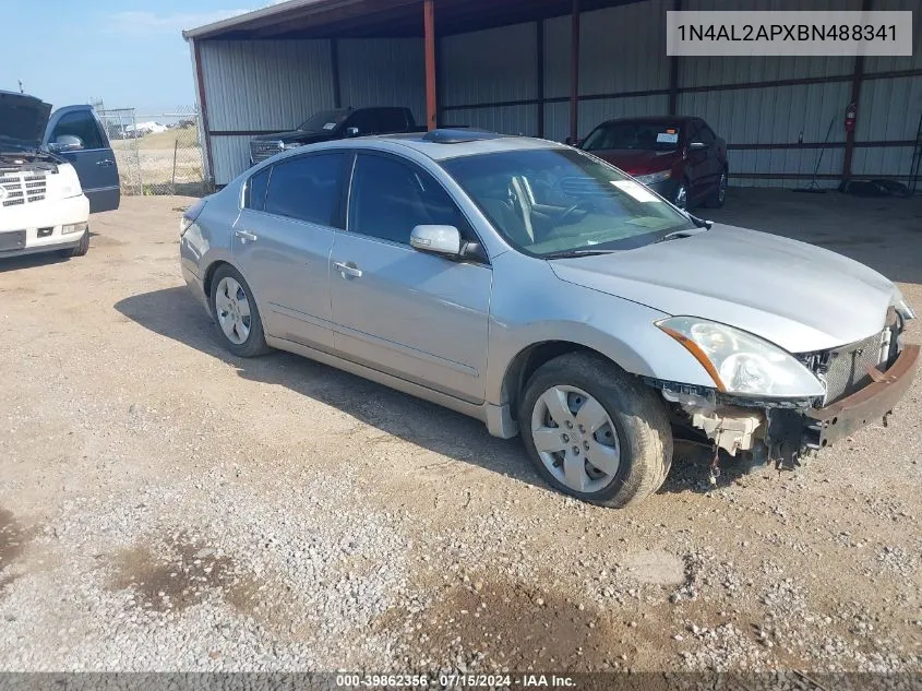 2011 Nissan Altima 2.5 S VIN: 1N4AL2APXBN488341 Lot: 39862356