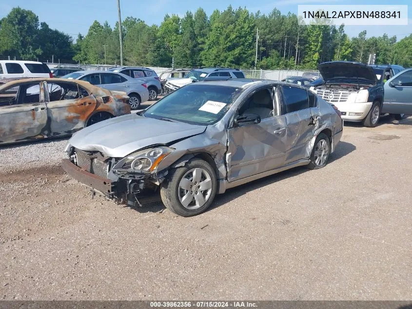 2011 Nissan Altima 2.5 S VIN: 1N4AL2APXBN488341 Lot: 39862356