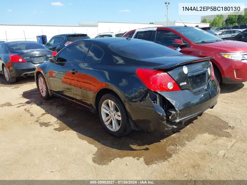 2011 Nissan Altima 2.5 S VIN: 1N4AL2EP5BC180130 Lot: 39992827