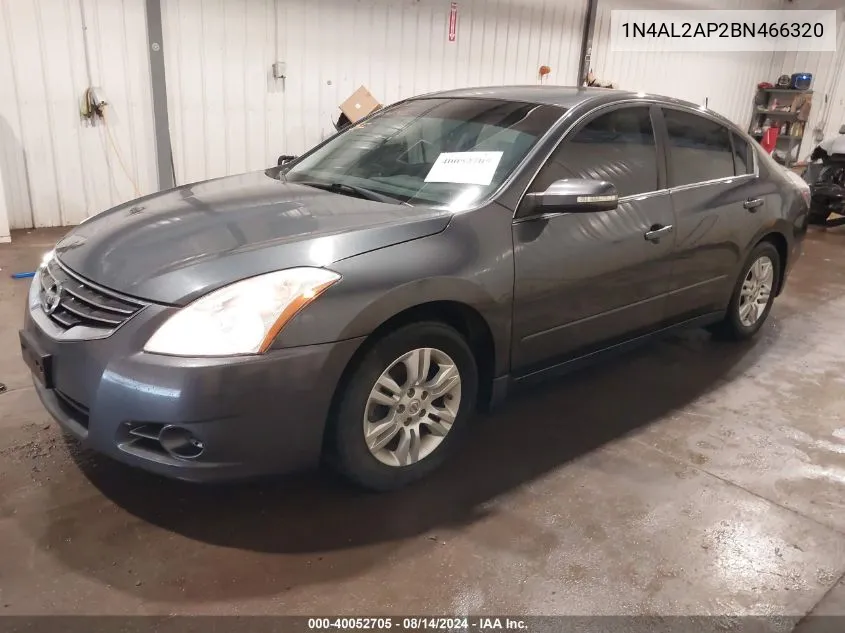 2011 Nissan Altima 2.5 S VIN: 1N4AL2AP2BN466320 Lot: 40052705