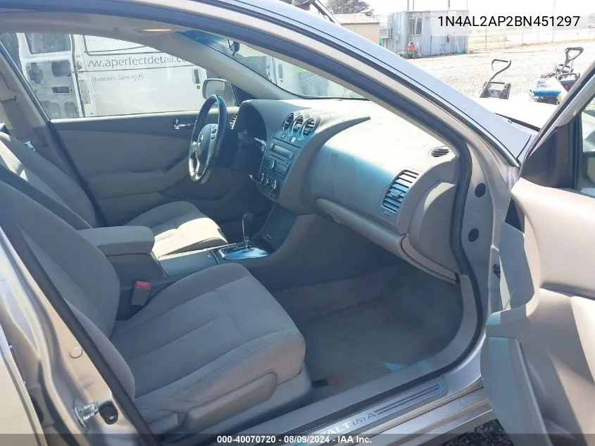 1N4AL2AP2BN451297 2011 Nissan Altima 2.5 S