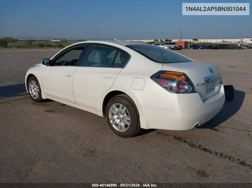 2011 Nissan Altima 2.5 S VIN: 1N4AL2AP5BN501044 Lot: 40146990