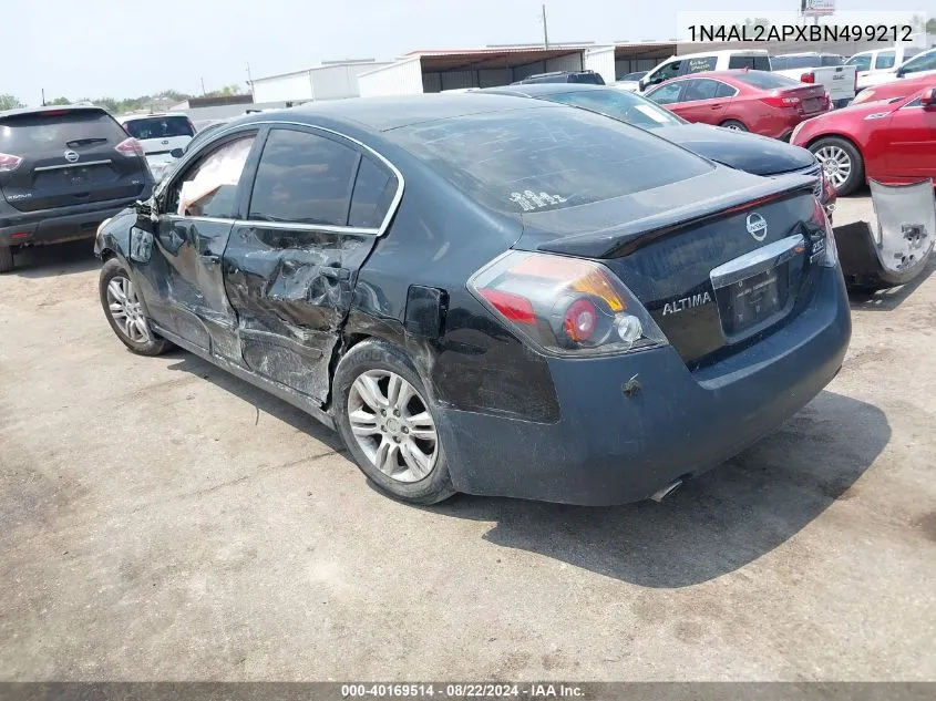 1N4AL2APXBN499212 2011 Nissan Altima 2.5 S