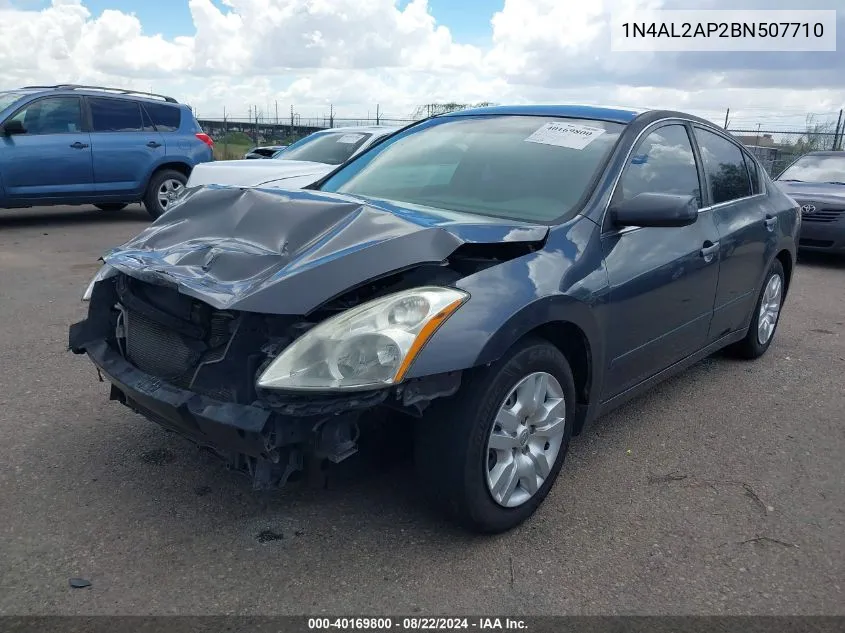 2011 Nissan Altima 2.5 VIN: 1N4AL2AP2BN507710 Lot: 40169800