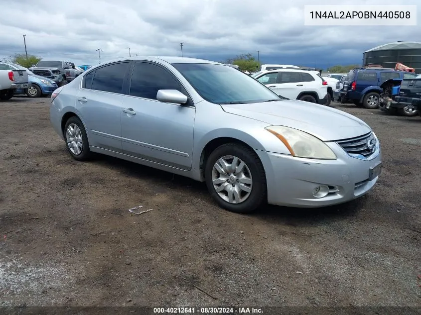 2011 Nissan Altima 2.5 S VIN: 1N4AL2AP0BN440508 Lot: 40212641