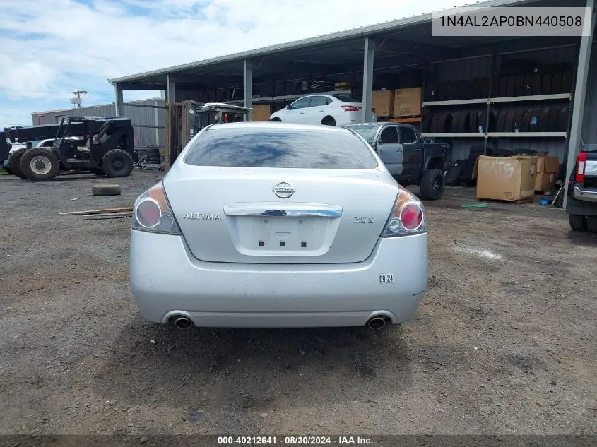 1N4AL2AP0BN440508 2011 Nissan Altima 2.5 S