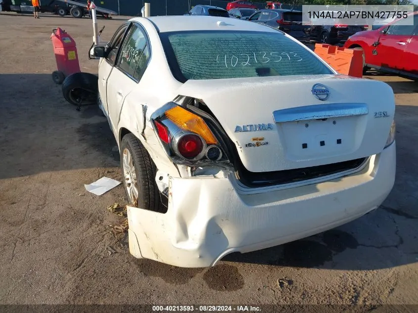 1N4AL2AP7BN427755 2011 Nissan Altima 2.5 S