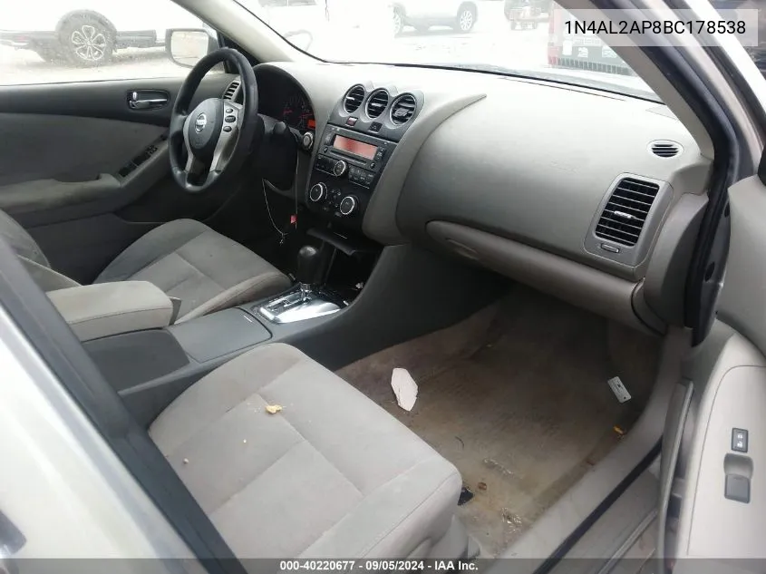 1N4AL2AP8BC178538 2011 Nissan Altima 2.5