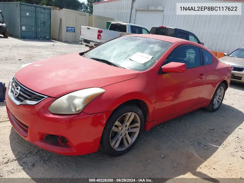 1N4AL2EP8BC117622 2011 Nissan Altima 2.5 S