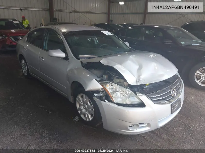 2011 Nissan Altima 2.5 S VIN: 1N4AL2AP6BN490491 Lot: 40237588