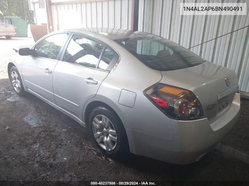 1N4AL2AP6BN490491 2011 Nissan Altima 2.5 S