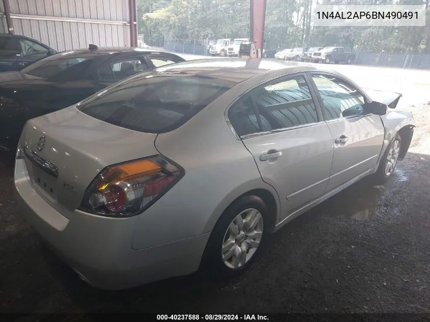 1N4AL2AP6BN490491 2011 Nissan Altima 2.5 S