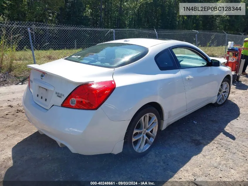 2011 Nissan Altima 3.5 Sr VIN: 1N4BL2EP0BC128344 Lot: 40248661