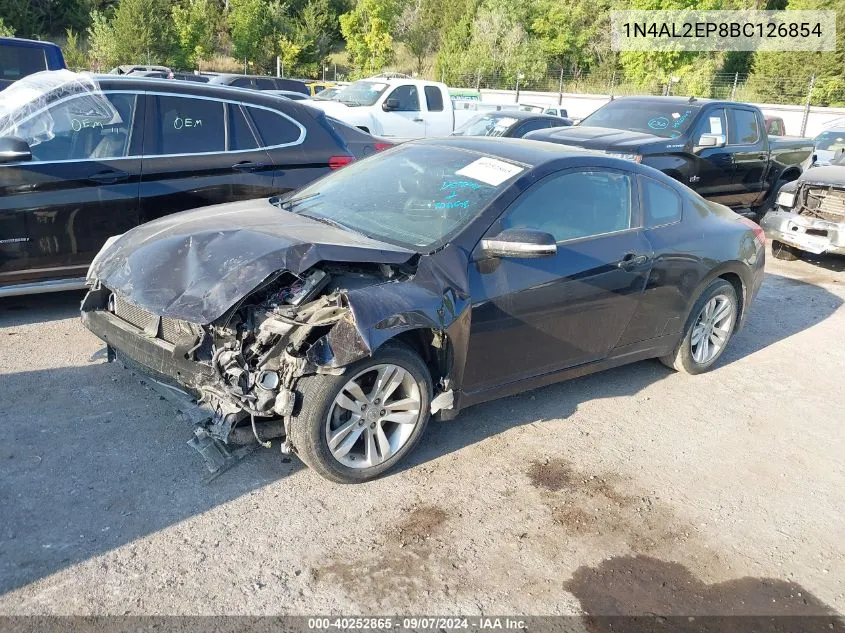 2011 Nissan Altima 2.5 S VIN: 1N4AL2EP8BC126854 Lot: 40252865