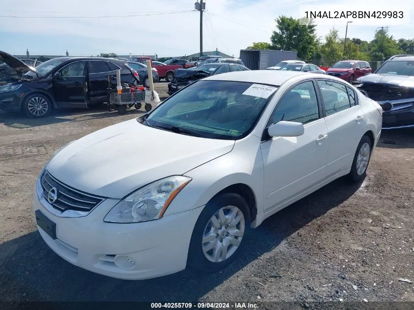 1N4AL2AP8BN429983 2011 Nissan Altima 2.5