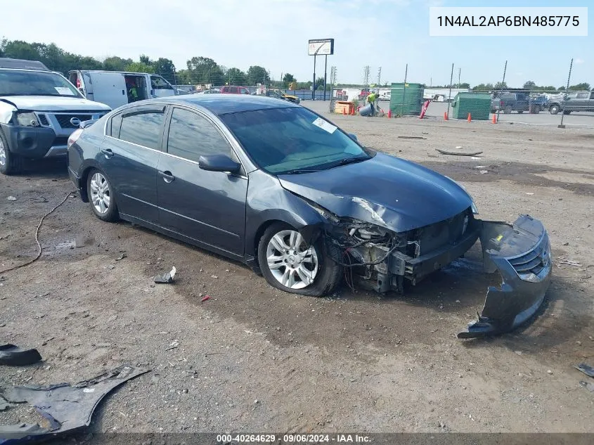 2011 Nissan Altima 2.5 S VIN: 1N4AL2AP6BN485775 Lot: 40264629