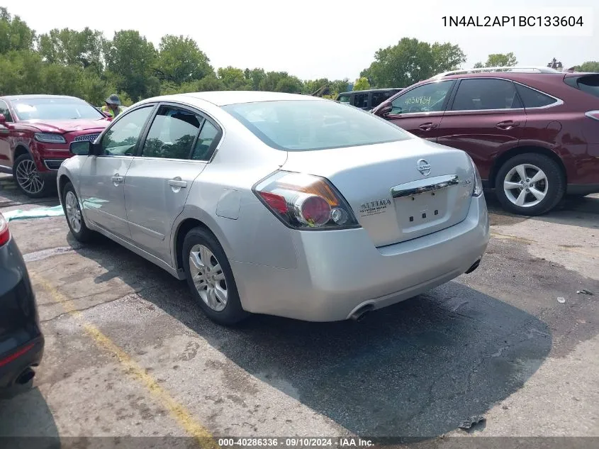 2011 Nissan Altima 2.5 S VIN: 1N4AL2AP1BC133604 Lot: 40286336