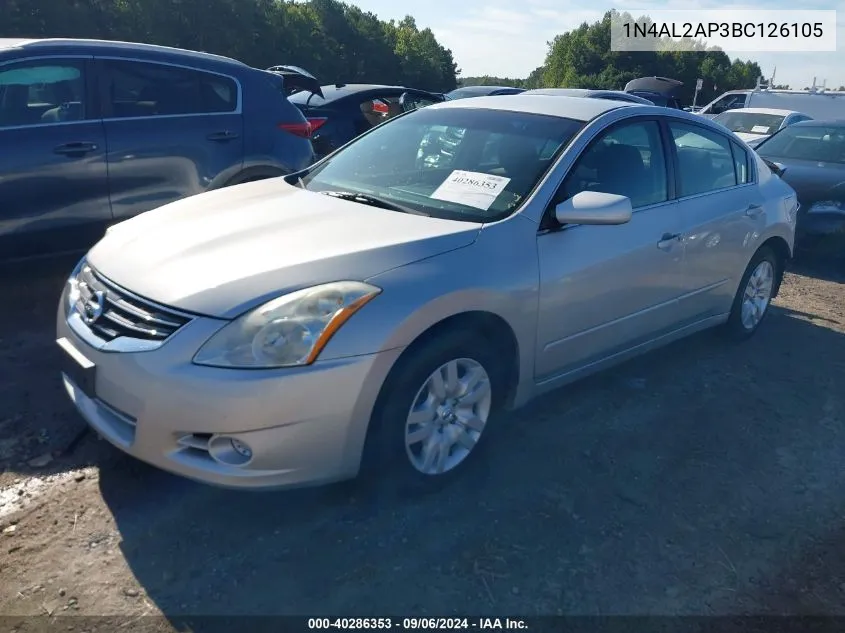 1N4AL2AP3BC126105 2011 Nissan Altima 2.5 S