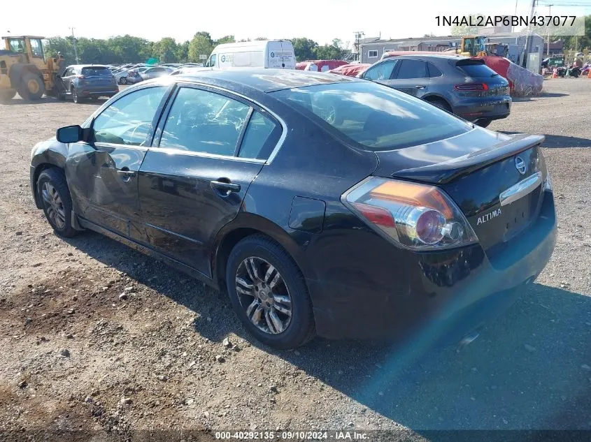 1N4AL2AP6BN437077 2011 Nissan Altima 2.5 S